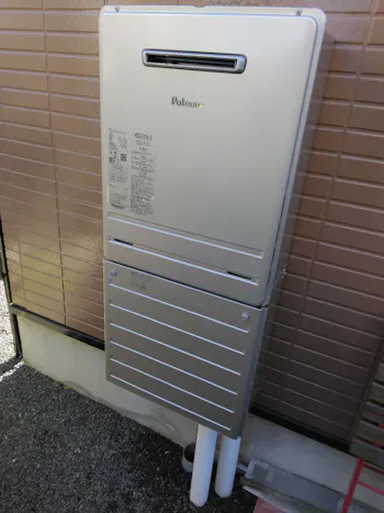 東京都日野市のお客様のガス給湯器交換工事