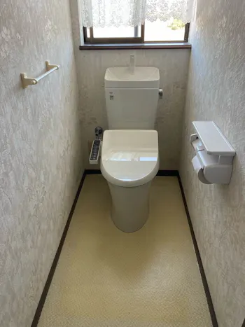 静岡県袋井市のお客様のトイレ交換工事
