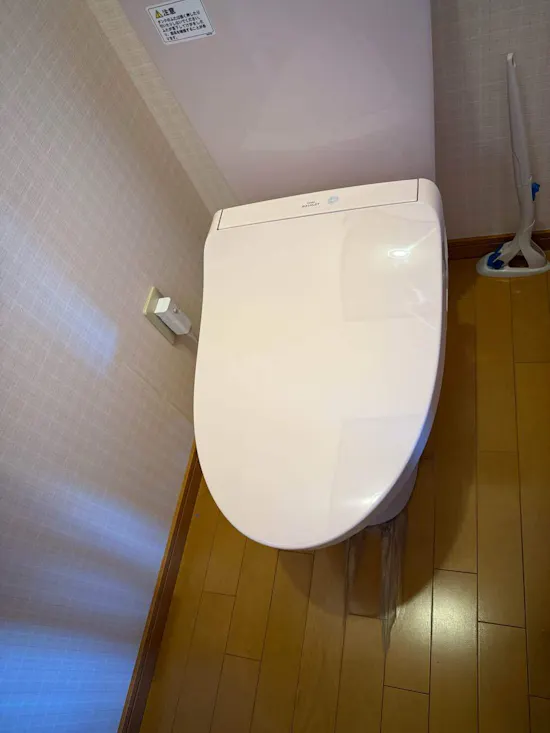 工事後　栃木県那須郡那珂川町のお客様のトイレ工事