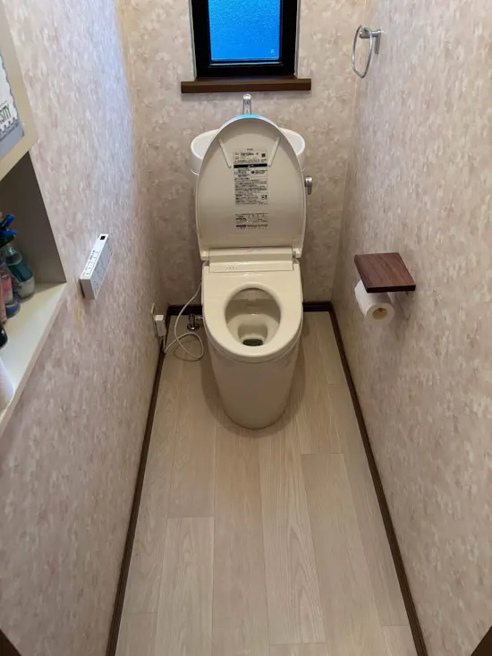 工事後　茨城県水戸市のお客様のトイレ工事