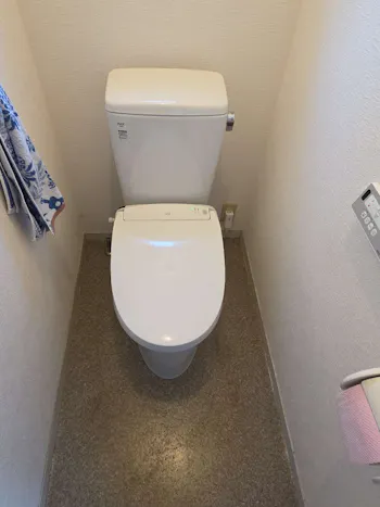 栃木県さくら市のお客様のトイレ工事