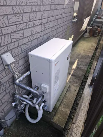 宮城県遠田郡のお客様の石油給湯器交換工事