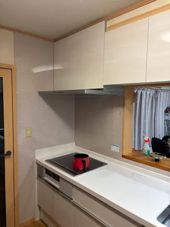 茨城県久慈郡大子町のお客様のキッチン・システムキッチン工事