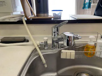 埼玉県羽生市のお客様のキッチン水栓工事