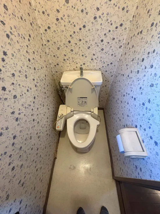 工事前　埼玉県久喜市のお客様のトイレ工事