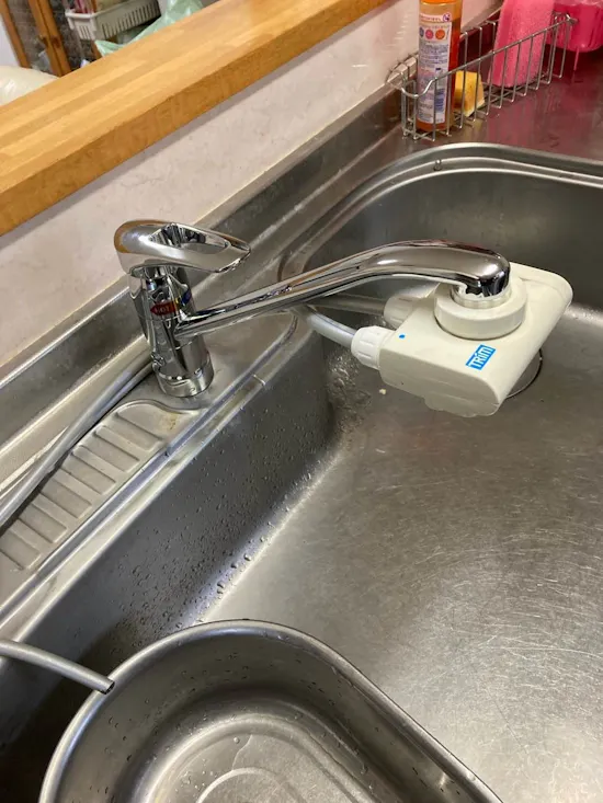 工事後　静岡県浜松市のお客様の水栓工事