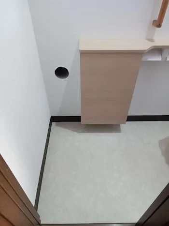 東京都羽村市のお客様のトイレ工事　具体的な工事内容1