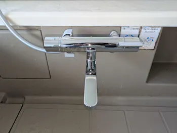 静岡県静岡市清水区のお客様の浴室水栓工事