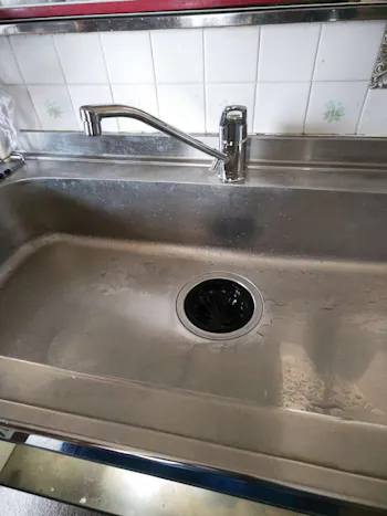 福島県いわき市のお客様のキッチン水栓交換工事