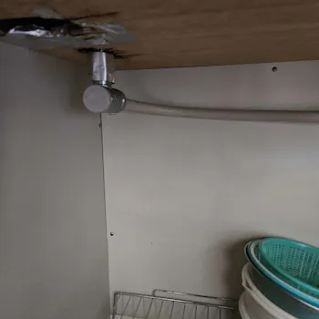 神奈川県横須賀市のお客様のビルトインコンロ・ガスコンロ工事　具体的な工事内容2