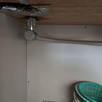 神奈川県横須賀市のお客様のビルトインコンロ・ガスコンロ工事　具体的な工事内容1