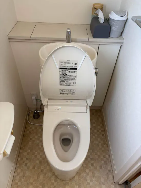 工事後　茨城県筑西市のお客様のトイレ交換工事