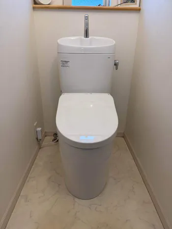 東京都昭島市のお客様のトイレ工事