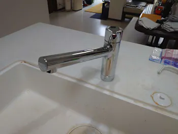 愛知県名古屋市のお客様のキッチン水栓交換工事