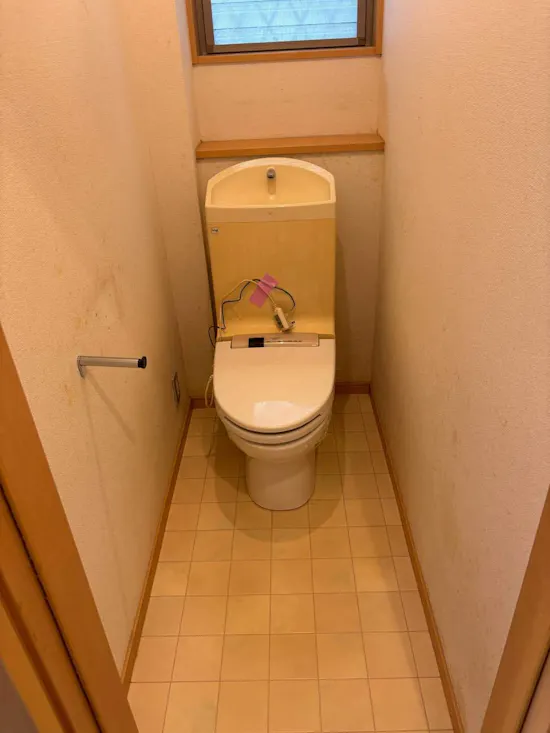 工事前　三重県員弁郡東員町のお客様のトイレリフォーム工事