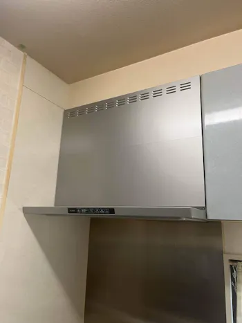 埼玉県羽生市のお客様のビルコン・レンジフード・ガスオーブン交換工事　具体的な工事内容2