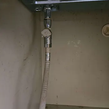 神奈川県横須賀市のお客様のビルトインコンロ交換工事　具体的な工事内容2