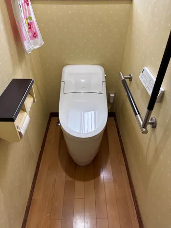 静岡県浜松市中央区のお客様のトイレ工事
