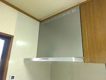 神奈川県相模原市中央区のお客様のレンジフード取替工事