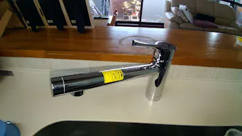 東京都青梅市のお客様のキッチン混合栓交換工事