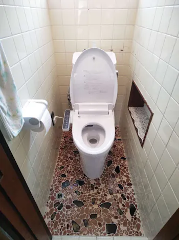 福島県いわき市のお客様のトイレ交換工事