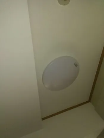 東京都昭島市のお客様のシーリングライト設置工事