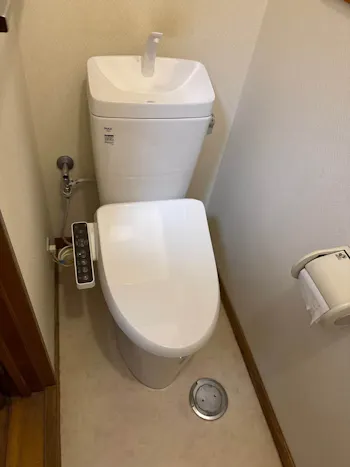 静岡県袋井市のお客様のトイレ工事