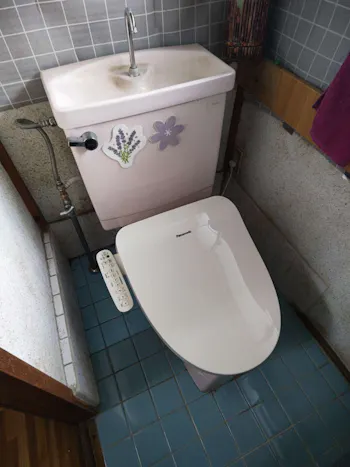福島県小名浜君ヶ塚町のお客様のトイレ工事