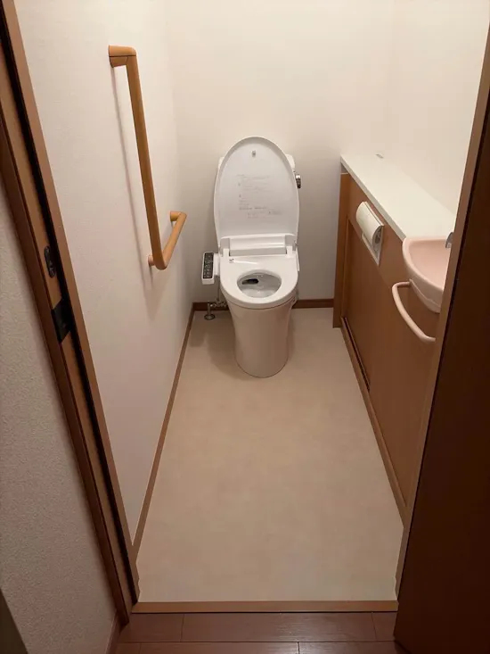 工事後　千葉県茂原市のお客様のトイレ・内装工事