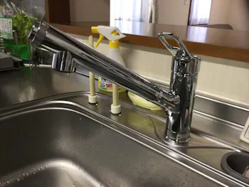 埼玉県入間市のお客様の水栓交換工事