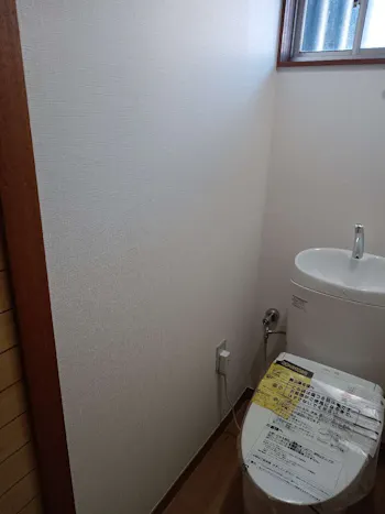 東京都昭島市のお客様のトイレ・トイレ内装工事　具体的な工事内容4