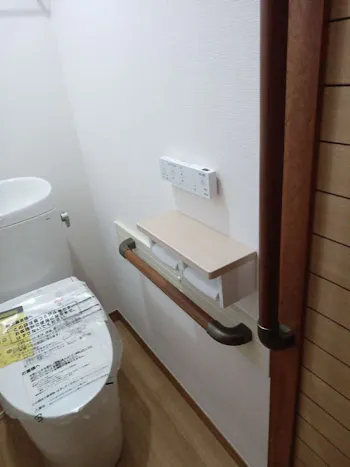 東京都昭島市のお客様のトイレ・トイレ内装工事　具体的な工事内容6