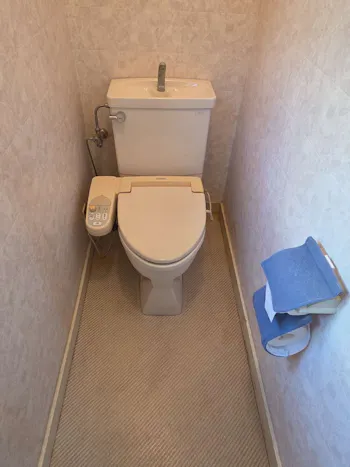 栃木県宇都宮市のお客様のトイレ工事　具体的な工事内容1