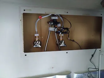 神奈川県座間市のお客様のキッチン水栓交換工事　具体的な工事内容1