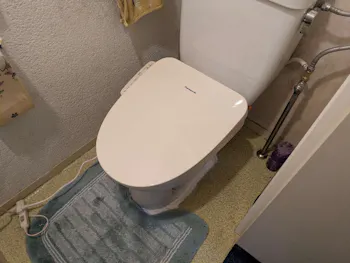 静岡県静岡市葵区のお客様の便座交換工事