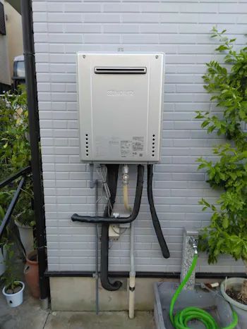 神奈川県大和市のお客様のガス給湯器交換工事