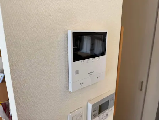 工事後　静岡県富士宮市のお客様のTVドアホン交換工事