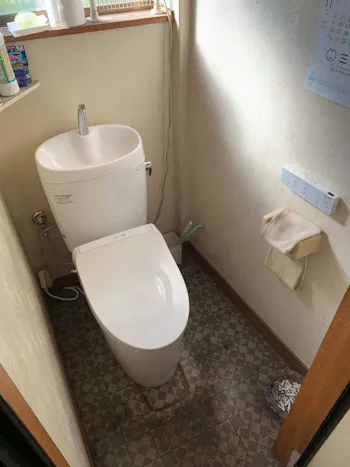 埼玉県羽生市のお客様のトイレ交換工事