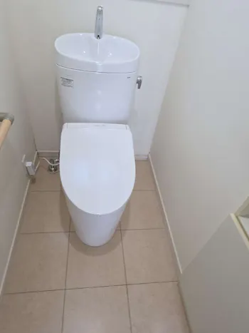 栃木県さくら市のお客様のトイレ工事