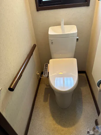 静岡県袋井市のお客様のトイレ交換工事