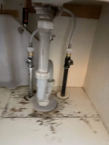 埼玉県北本市のお客様の洗面水栓交換工事　具体的な工事内容3