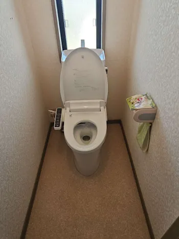 三重県四日市市のお客様のトイレ交換工事