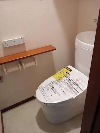 東京都青梅市のお客様のトイレ工事　具体的な工事内容3