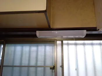 東京都武蔵村山市のお客様の照明交換工事　具体的な工事内容1