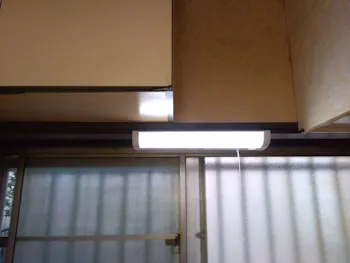 東京都武蔵村山市のお客様の照明交換工事