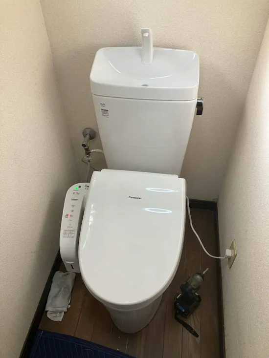 工事後　群馬県安中市のお客様のトイレ工事