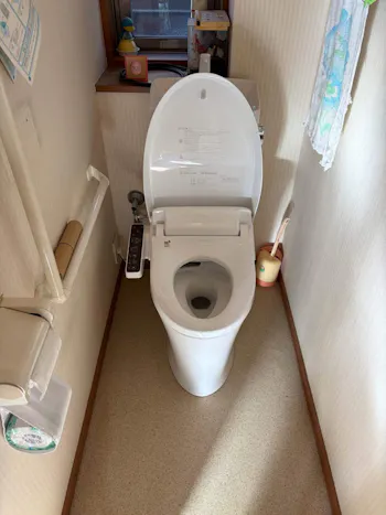 埼玉県桶川市のお客様のトイレ工事
