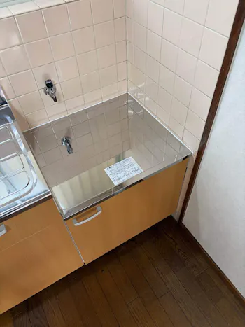 埼玉県北本市のお客様のセパレートキッチン交換工事他　具体的な工事内容3
