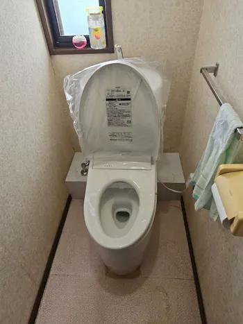 三重県四日市市のお客様のトイレ工事