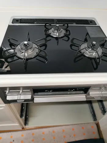 神奈川県小田原市のお客様のビルトインコンロ・ガスコンロ工事